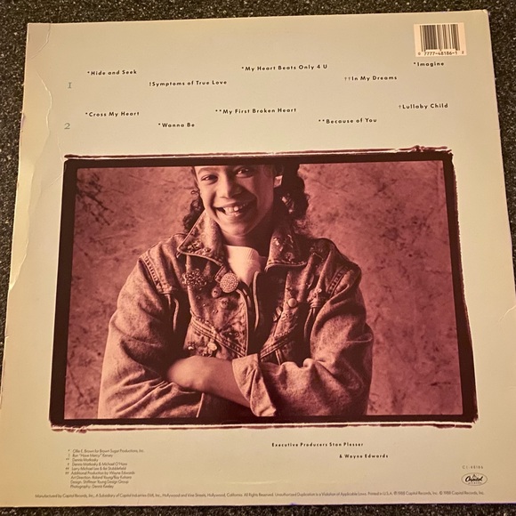 Tracie Spencer 1988 Capital Records Album vintage collectible - Picture 6 of 7